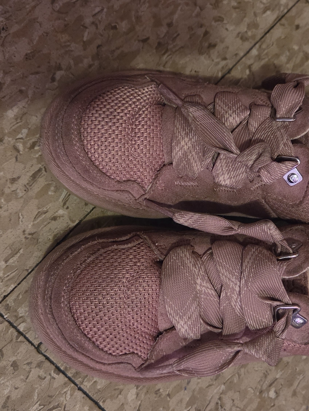 Kids Pink Ugg Sneakers